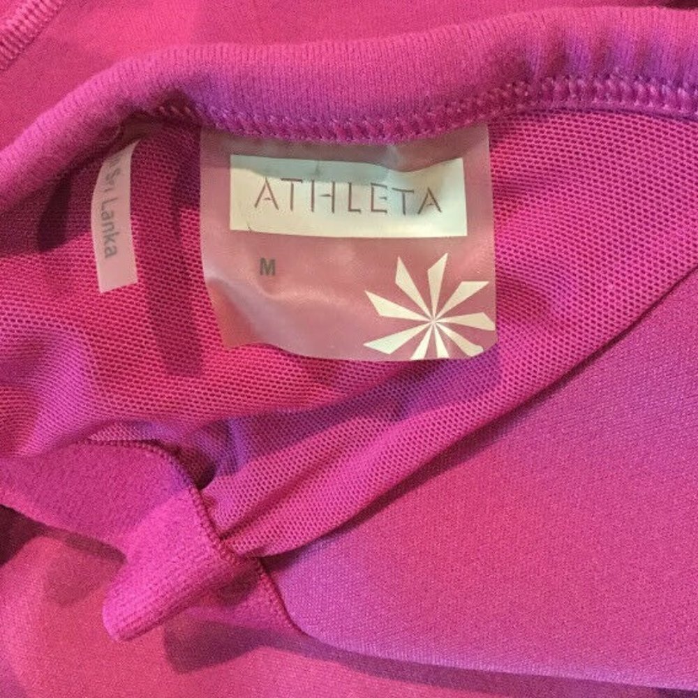 Athleta Intention Strappy Racerback Athletic Tank Purple Size Medium - Picture 6 of 7